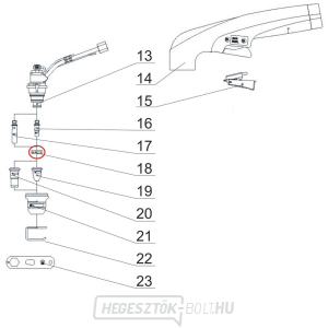 Levegőelosztó ABICUT 25 / 45-hez  gallery main image