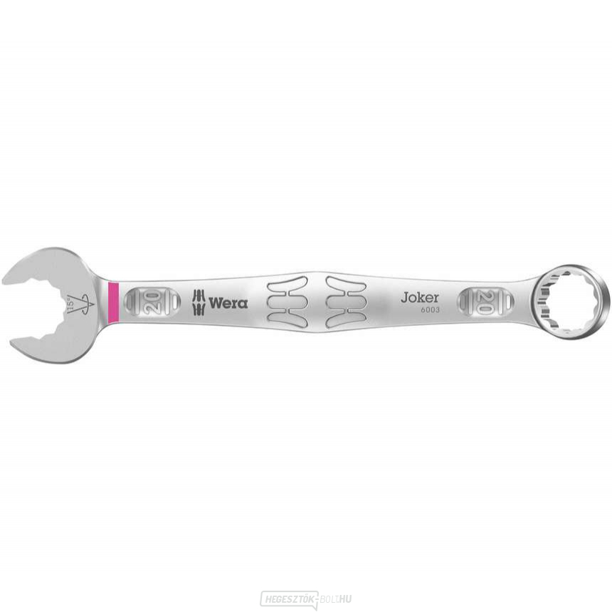 Wera 020500 20 mm-es villáskulcskulcs 6003 Joker, offset Wera 020500 20 mm-es villáskulcskulcs 6003 Joker, offset gallery main image