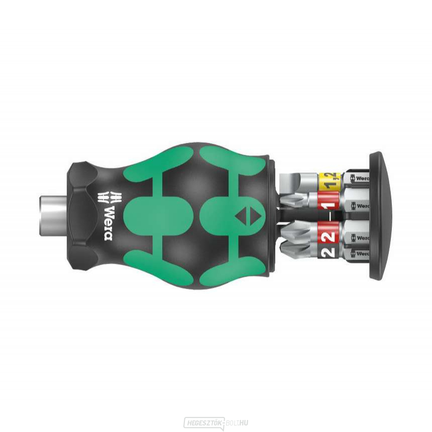 Wera 008874 Kraftform Kompakt Stubby bit tartó tálcával 2 (6 darabos készlet)