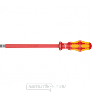 Wera 006140 Villanyszerelő csavarhúzó Kraftform Plus 1,6x10,0x200 mm 160 i típusú VDE szigeteléssel Wera 006140 Villanyszerelő csavarhúzó Kraftform Plus 1,6x10,0x200 mm 160 i típusú VDE szigeteléssel gallery main image