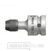 Wera 042760 Adapter/csatlakozó rész 1/4" x 50 mm-es 784 C/1 típusú 784 C/1 típusú gyorscsatlakozó fejjel Előnézet 