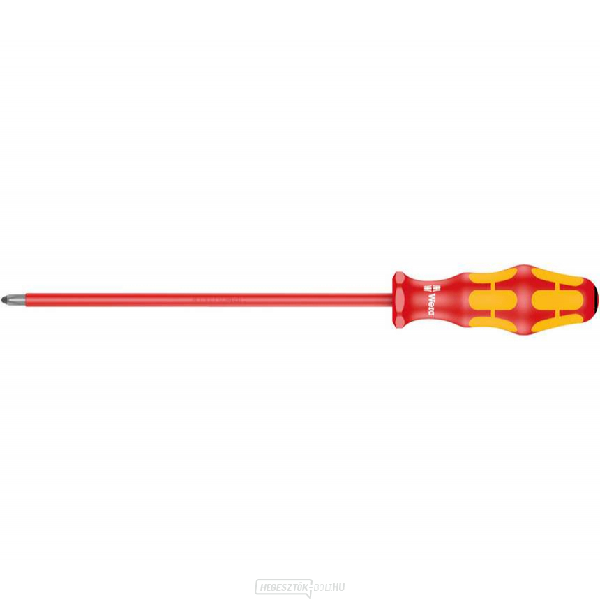 Wera 006165 Villanyszerelő csavarhúzó Kraftform Plus PZ 2x200 mm típus 165 i VDE