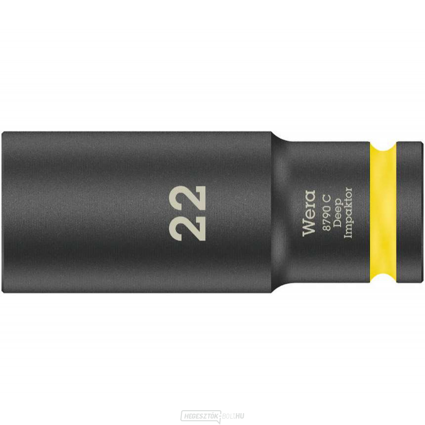 Wera 004838 Dugókulcs 1/2" 22 mm-es 22 mm-es 8790 C Impaktor Deep típus Wera 004838 Dugókulcs 1/2" 22 mm-es 22 mm-es 8790 C Impaktor Deep típus gallery main image