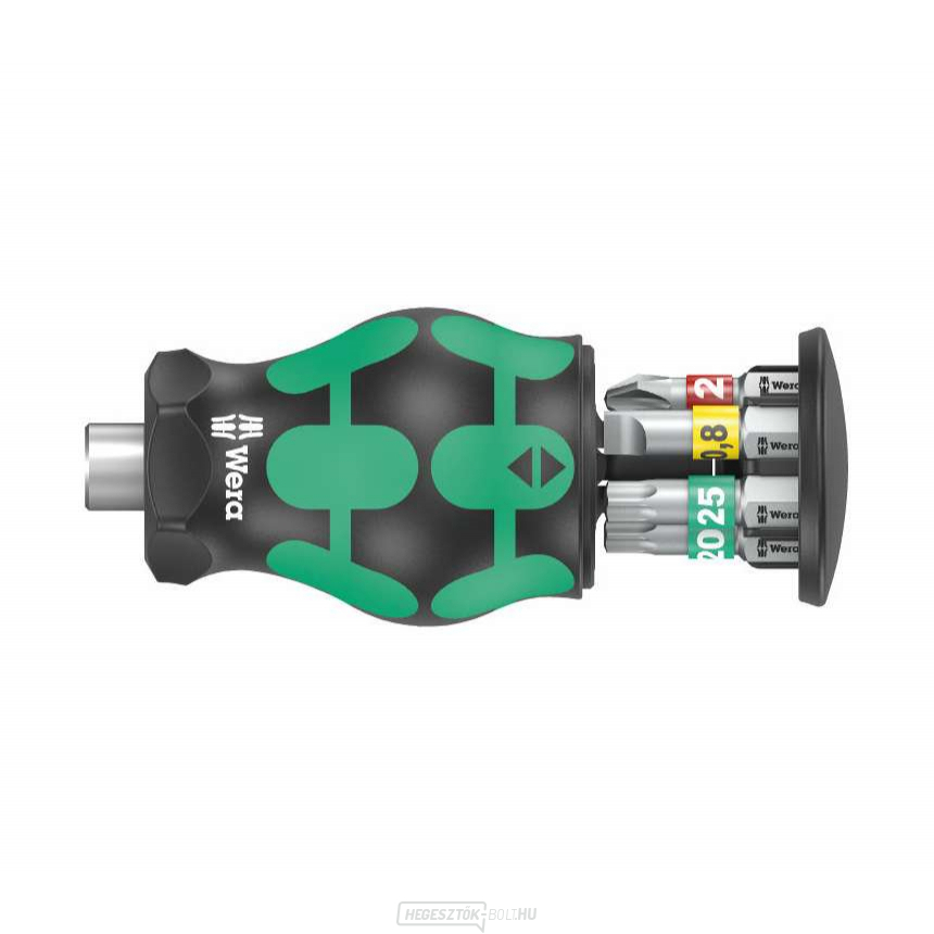 Wera 008873 Kraftform Kompakt Stubby bit tartó tálcával 1 (6 darabos készlet)