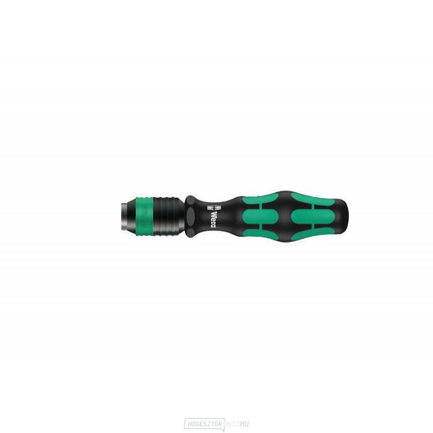 Wera 051272 Kézi marótartó 1/4" Kraftform rövid Rapidaptorral, típus 813 R Wera 051272 Kézi marótartó 1/4" Kraftform rövid Rapidaptorral, típus 813 R gallery main image