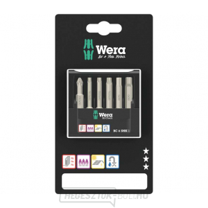 Wera 073631 Csavarhúzóhegyek 1/4" Bit-Check 6 SHK 1 SB (6 darabos készlet) Wera 073631 Csavarhúzóhegyek 1/4" Bit-Check 6 SHK 1 SB (6 darabos készlet) gallery main image