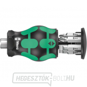 Wera 008877 Kraftform Kompakt Stubby 4 1/4" bit tartó tálcával (6 darabos készlet) gallery main image