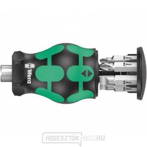 Wera 008877 Kraftform Kompakt Stubby 4 1/4" bit tartó tálcával (6 darabos készlet) Wera 008877 Kraftform Kompakt Stubby 4 1/4" bit tartó tálcával (6 darabos készlet) gallery main image
