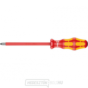 Wera 006166 Villanyszerelő csavarhúzó Kraftform Plus PZ 3x150 mm típus 165 i VDE gallery main image