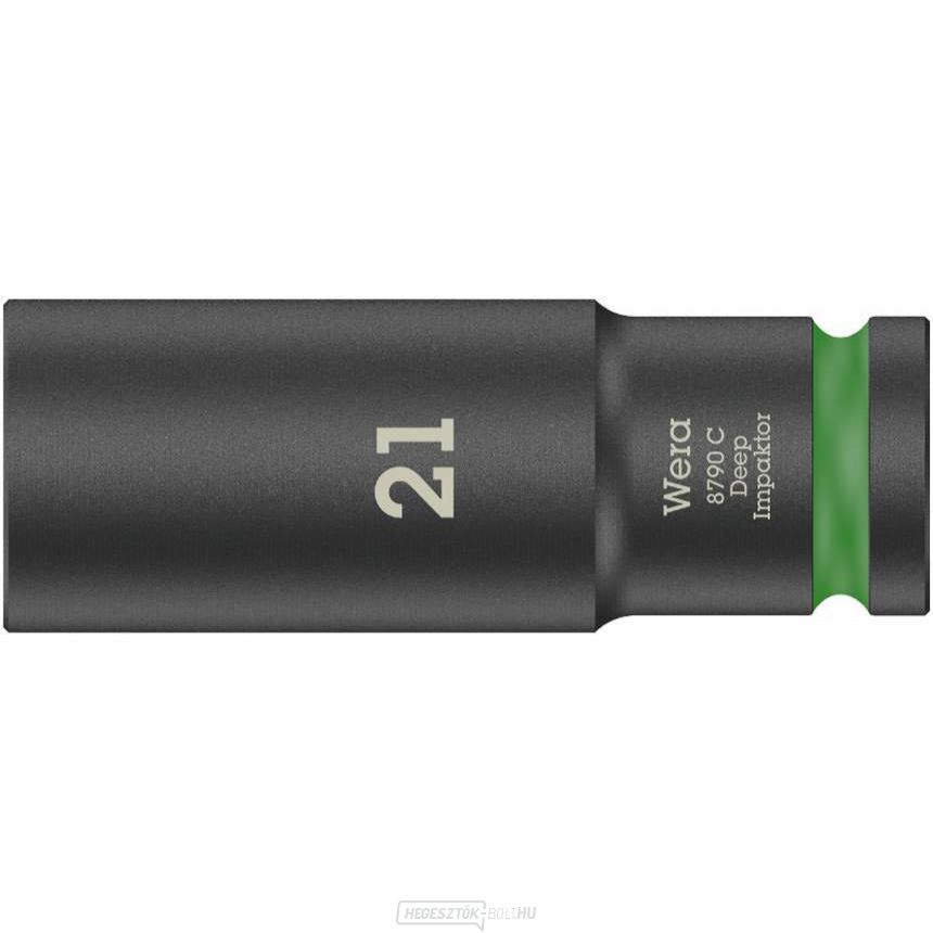 Wera 004837 Dugóhüvely 1/2" hatlapú dugókulcs 21 mm típus 8790 C Impaktor Deep