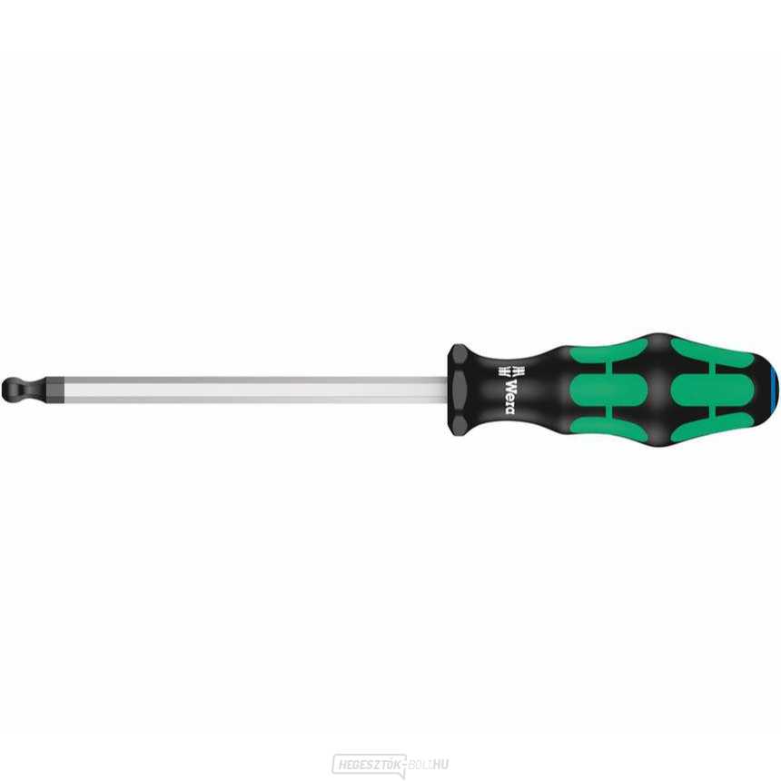 Wera 022825 Hatszögletű gömbfejes csavarhúzó 8 mm, típus 352 Wera 022825 Hatszögletű gömbfejes csavarhúzó 8 mm, típus 352 gallery main image