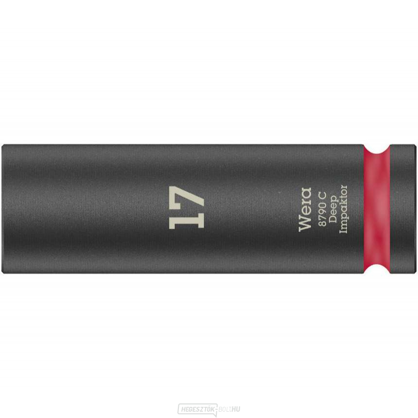 Wera 004834 Dugókulcs 1/2" hatlapú 17 mm-es 8790 C Impaktor Deep típusú dugókulcs 1/2