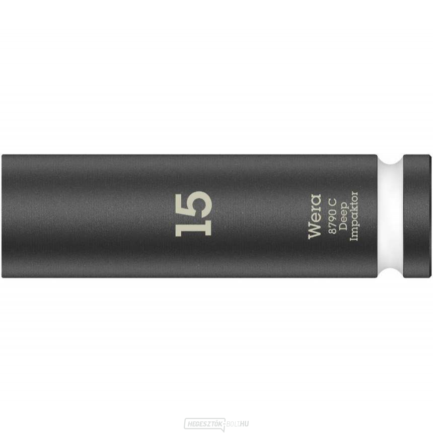 Wera 004832 Dugóhüvely 1/2" hatlapú dugókulcs 15 mm típus 8790 C Impaktor Deep