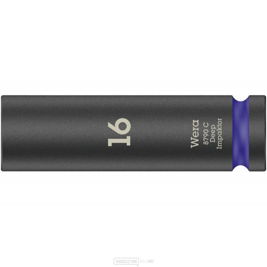 Wera 004833 Dugóhüvely 1/2" 16 mm-es 16 mm-es típus 8790 C Impaktor Deep