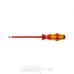 Wera 006125 Villanyszerelő csavarhúzó Kraftform Plus 1,2x6,5x150 mm típus 160 i VDE szigeteléssel Wera 006125 Villanyszerelő csavarhúzó Kraftform Plus 1,2x6,5x150 mm típus 160 i VDE szigeteléssel gallery main image