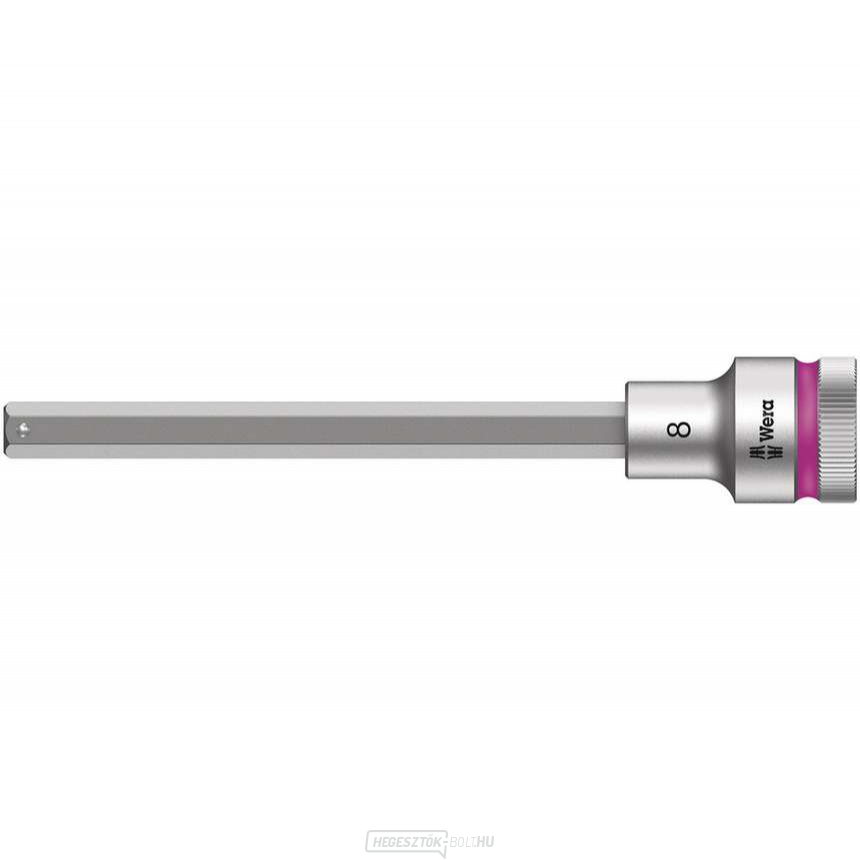 Wera 003844 Zyklop 1/2" 6 élű 8 mm-es bit 8740 C HF 1/2" 6 élű 8 mm-es bit 8740 C HF tartási funkcióval
