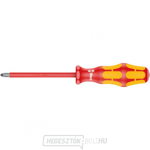 Wera 006154 Villanyszerelő csavarhúzó Kraftform Plus PH 2x100 mm 162 i VDE típus 162 i VDE Wera 006154 Villanyszerelő csavarhúzó Kraftform Plus PH 2x100 mm 162 i VDE típus 162 i VDE gallery main image