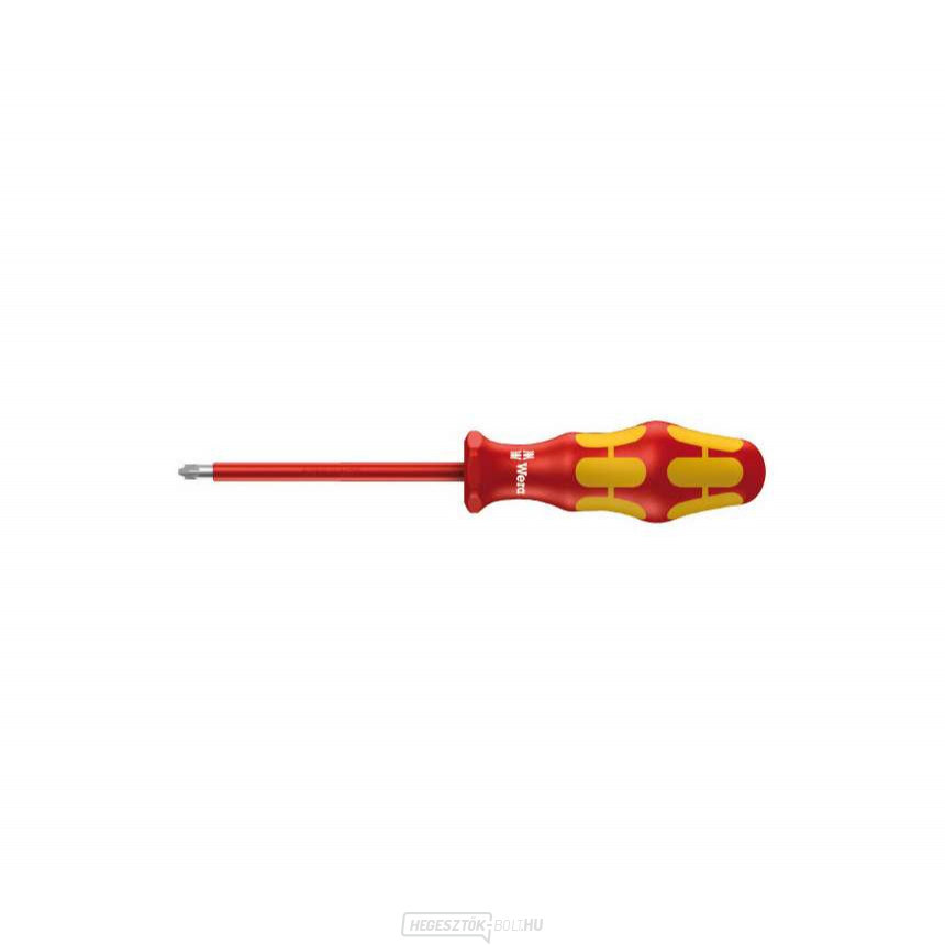 Wera 006190 Villanyszerelő csavarhúzó Kraftform Plus PZ/S 1x80 mm 165 i VDE típus