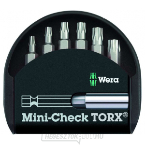 Wera 056294 Tough Bit-Check 7 TX Universal 1 tartóval 893/4/1 K (7 darabos készlet) Wera 056294 Tough Bit-Check 7 TX Universal 1 tartóval 893/4/1 K (7 darabos készlet) gallery main image