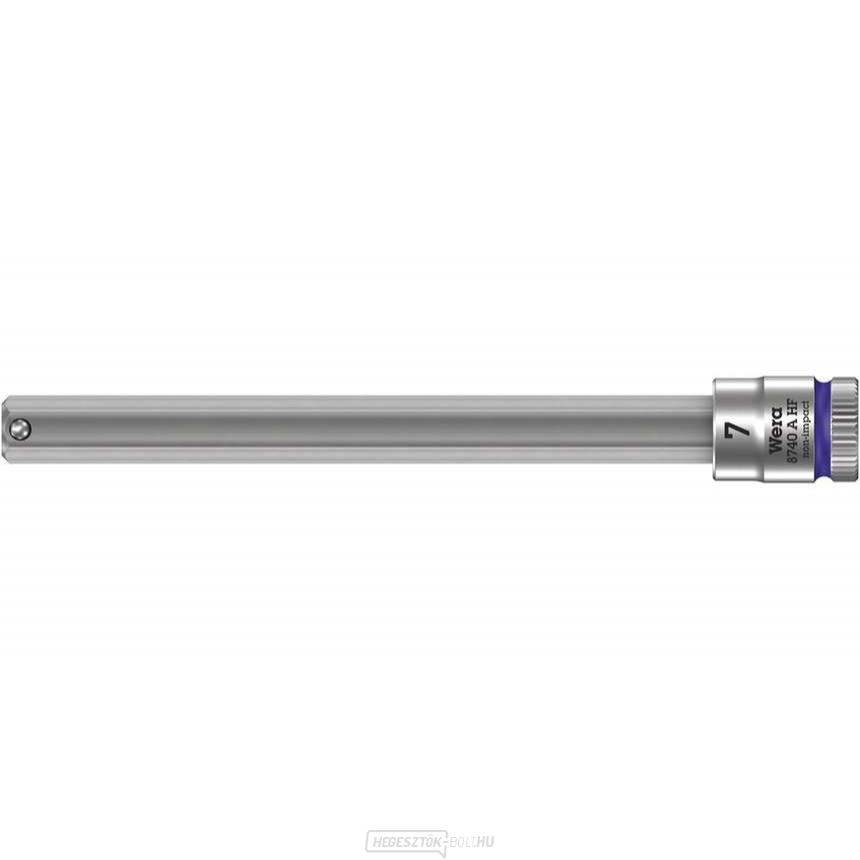 Wera 003342 Zyklop 1/4" 6 sarkos bit 7 x 100 mm típusú 8740 A HF, 8740 A HF tartási funkcióval Wera 003342 Zyklop 1/4" 6 sarkos bit 7 x 100 mm típusú 8740 A HF, 8740 A HF tartási funkcióval gallery main image