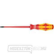 Wera 006441 Villanyszerelő csavarhúzó Kraftform Plus 0,8x4,0x100 mm 160 iS VDE szigetelésű típus, csökkentett pengedarab átmérővel Előnézet 