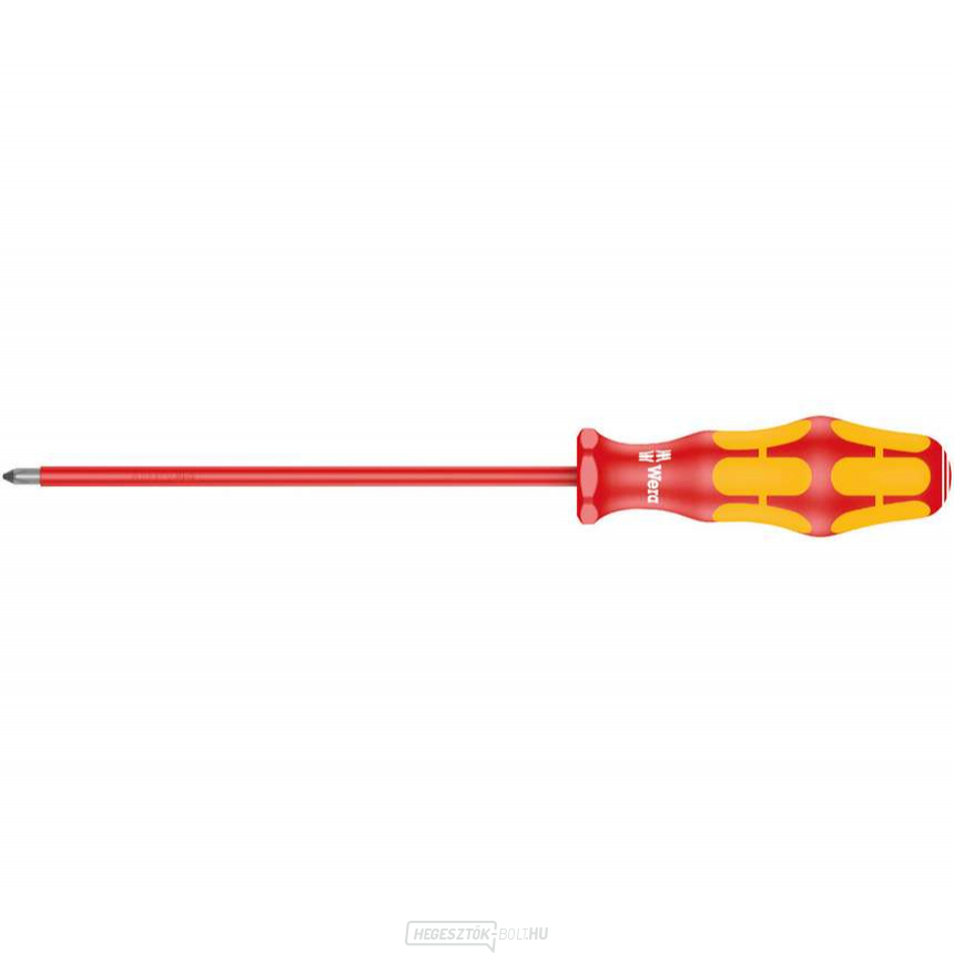 Wera 006153 Villanyszerelő csavarhúzó Kraftform Plus PH 1x150 mm 162 i VDE típus 162 i VDE Wera 006153 Villanyszerelő csavarhúzó Kraftform Plus PH 1x150 mm 162 i VDE típus 162 i VDE gallery main image