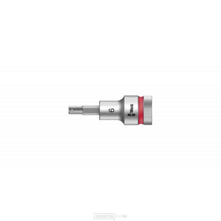 Wera 003822 Zyklop 1/2" 6 él 6 mm-es 8740 C HF dugókulcs 8740 C HF tartási funkcióval