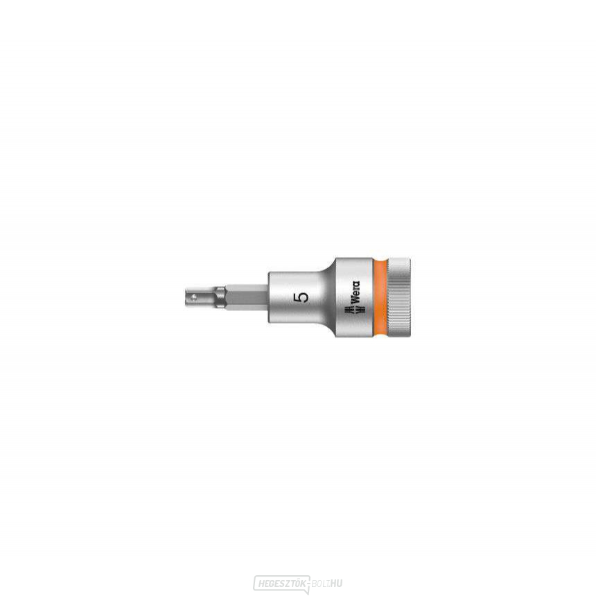Wera 003821 Zyklop 1/2" 6 sarkos 5 mm-es 8740 C HF dugókulcs 8740 C HF tartási funkcióval