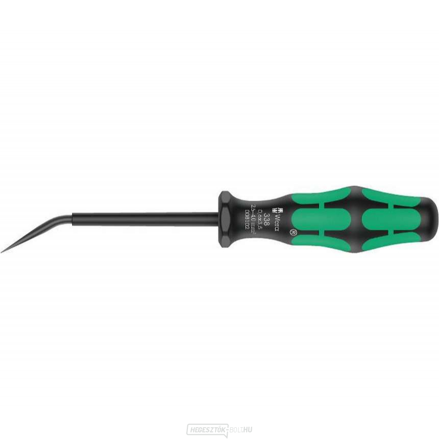 Wera 008102 0,6x3,5x81 mm-es szerszám a soros szorítók működtetéséhez. Típus 338
