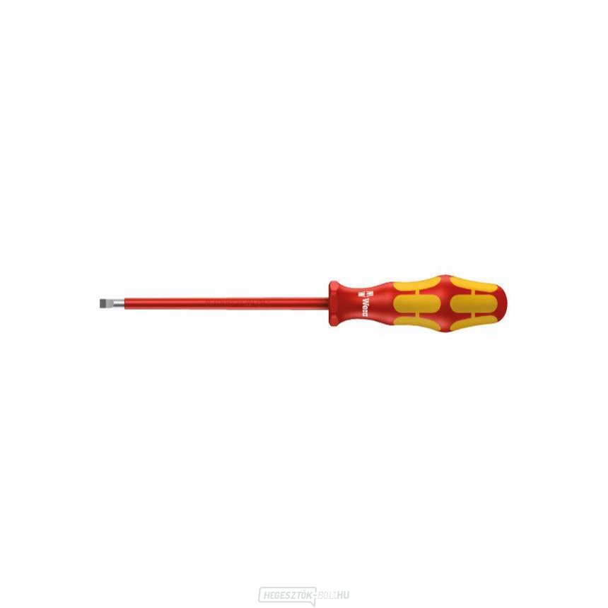 Wera 006120 Villanyszerelő csavarhúzó Kraftform Plus 1,0x5,5x125 mm 160 i típusú VDE szigeteléssel Wera 006120 Villanyszerelő csavarhúzó Kraftform Plus 1,0x5,5x125 mm 160 i típusú VDE szigeteléssel gallery main image