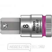 Wera 003339 Zyklop 1/4" 6 élű, 8 mm-es bitbetét 8740 A HF típusú dugókulcs 8740 A HF tartási funkcióval gallery main image