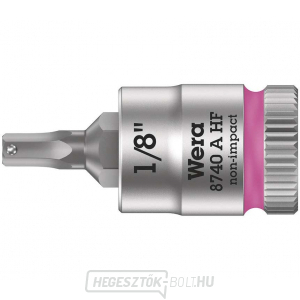 Wera 003383 Zyklop 1/4" 6 sarkos 1/8" típusú 8740 A HF bitbetét 8740 A HF tartási funkcióval - inch gallery main image