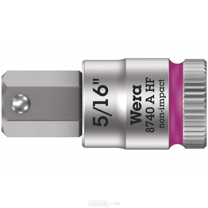 Wera 003389 Zyklop 1/4" 6 oldalú 5/16" típusú 8740 A HF bitbetét 8740 A HF tartási funkcióval - inch