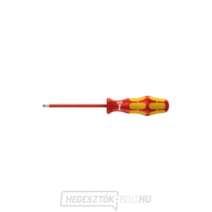 Wera 006116 Villanyszerelő csavarhúzó Kraftform Plus 0,8x4,0x150 mm 160 i típusú VDE szigeteléssel Wera 006116 Villanyszerelő csavarhúzó Kraftform Plus 0,8x4,0x150 mm 160 i típusú VDE szigeteléssel gallery main image