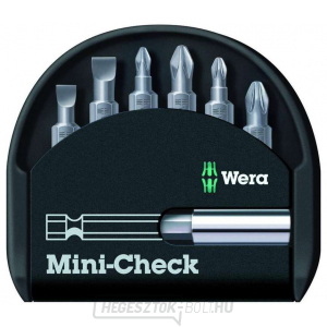 Wera 056295 Tough Bit-Check 7 univerzális 1 bit tartóval 893/4/1 K (7 darabos készlet) Wera 056295 Tough Bit-Check 7 univerzális 1 bit tartóval 893/4/1 K (7 darabos készlet) gallery main image