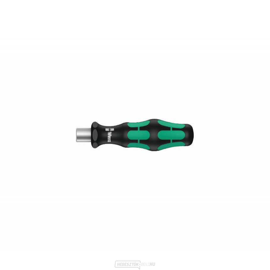 Wera 051274 Kézi bittartó 1/4" Kraftform rövid mágnessel, 813 típus