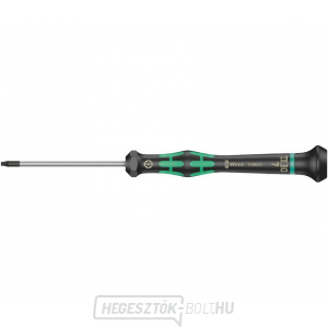 Wera 118044 TORX csavarhúzó TX 7 BOx60 mm, elektronikában való használatra Kraftform Micro 2067 típus, biztosítótűvel gallery main image