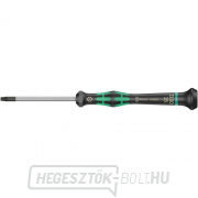 Wera 118052 TORX csavarhúzó TX 15 BOx60 mm, elektronikában való használatra Kraftform Micro 2067 típus, biztosítótűvel gallery main image