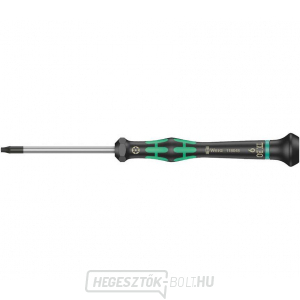 Wera 118048 TORX csavarhúzó TX 9 BOx60 mm, elektronikában való használatra Kraftform Micro 2067 típus, biztosítótűvel Wera 118048 TORX csavarhúzó TX 9 BOx60 mm, elektronikában való használatra Kraftform Micro 2067 típus, biztosítótűvel gallery main image