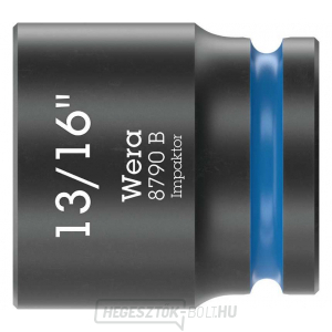 Wera 005523 Dugókulcs 3/8" hatlapú dugókulcs 13/16 Impaktor 8790 B gallery main image