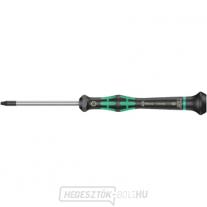 Wera 118185 TORX csavarhúzó TX 9 HFx60 mm, elektronikában való használatra Kraftform Micro 2067-es típus, tartási funkcióval Wera 118185 TORX csavarhúzó TX 9 HFx60 mm, elektronikában való használatra Kraftform Micro 2067-es típus, tartási funkcióval gallery main image
