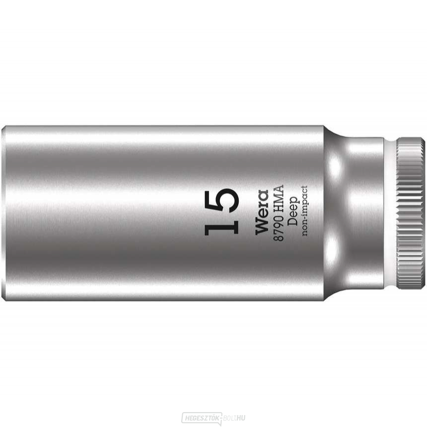 Wera 004512 Zyklop dugókulcs 1/4" 6 él 15 mm-es típus 8790 HMA - mély Wera 004512 Zyklop dugókulcs 1/4" 6 él 15 mm-es típus 8790 HMA - mély gallery main image