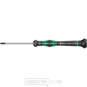 Wera 118184 TORX csavarhúzó TX 8 HFx60 mm, elektronikában való használatra Kraftform Micro 2067 típus, tartási funkcióval Wera 118184 TORX csavarhúzó TX 8 HFx60 mm, elektronikában való használatra Kraftform Micro 2067 típus, tartási funkcióval gallery main image