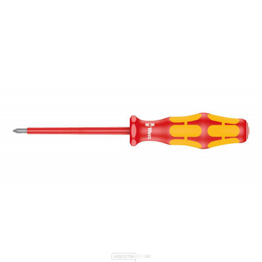 Wera 006150 Villanyszerelő csavarhúzó Kraftform Plus PH 0x80 mm 162 i VDE típus