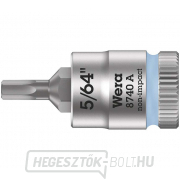 Wera 003380 Zyklop 1/4" 6-sarkos 5/64" típusú 8740 A hüvelykes betét 8740 A - inch gallery main image