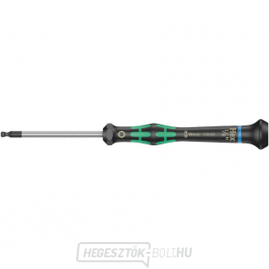 Wera 118103 Hatszögletű csavarhúzó 1/8 "x60 mm gömbfejjel elektronikai felhasználásra Kraftform Micro 2052-es típus, inch gallery main image