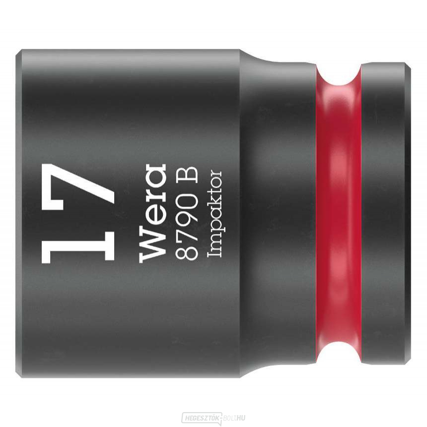 Wera 005508 Dugóhüvely 3/8" hatlapú 17,0 mm Impaktor 8790 B