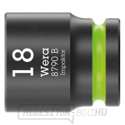 Wera 005509 Dugóhüvely 3/8" hatlapú dugókulcs 18,0 mm Impaktor 8790 B Wera 005509 Dugóhüvely 3/8" hatlapú dugókulcs 18,0 mm Impaktor 8790 B gallery main image