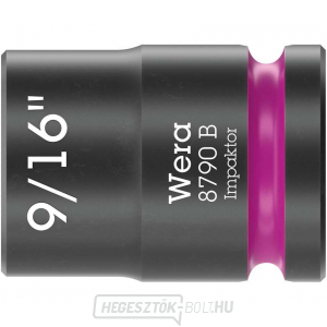 Wera 005519 Dugókulcs 3/8" hatszögletű 9/16 Impaktor 8790 B Wera 005519 Dugókulcs 3/8" hatszögletű 9/16 Impaktor 8790 B gallery main image
