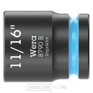 Wera 005521 Dugókulcs 3/8" hatlapú dugókulcs 11/16 Impaktor 8790 B Wera 005521 Dugókulcs 3/8" hatlapú dugókulcs 11/16 Impaktor 8790 B gallery main image